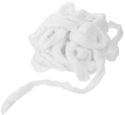 LOORGVEL Wattestreifen und Wattebällchen aus Baumwolle für Friseure und Kosmetikprofis – 200g Packung Einwegprodukt für Hygienische Make Up und Hautpflegeanwendungen