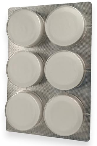 Entkalkungstabletten für Miele Kaffeevollautomat, 6 Stück, 50 Gramm