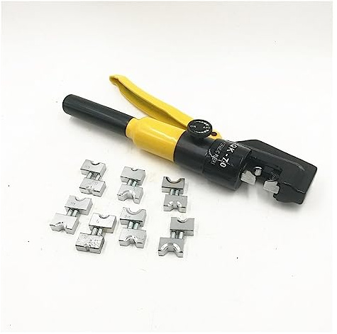 Herramienta de alicates que prensan, Alicates de herramienta prensado hidráulico, compresión hidráulica YQK-70 Rango 4-70MM2 Presión 5-6T