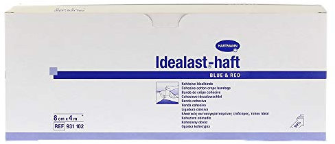 IDEALAST-haft color Binde 8 cmx4 m sortiert 10 St