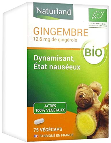 Naturland Gingembre Bio 75 Végécaps
