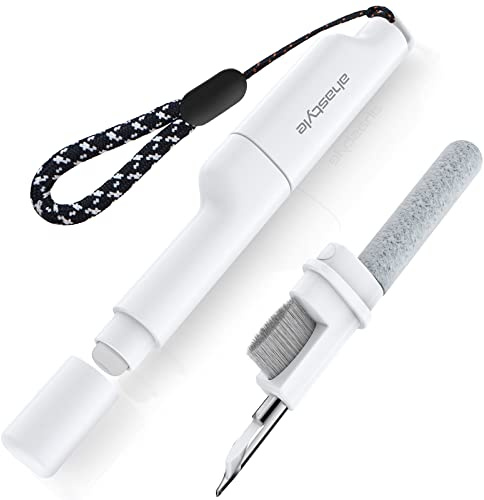 AHASTYLE 4-IN-1 Reinigungsset für Airpods Pro 2 Pro 3 2 1 Multifunktionaler Reinigungsstift für Kopfhörer und Ladekoffer, Cleaning Kit für AirPods-Serie und Digitale Produkte