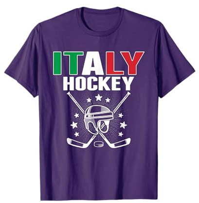 Italy Ice Hockey Fans Jersey - Support Italian Hockey Team T-Shirt