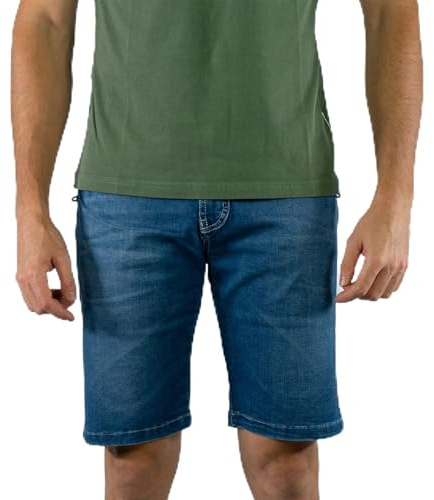 Jeanstrack Turia BR Pantalon Short Corto de Escalada Trekking Senderismo Aire Libre (XL, Iris)