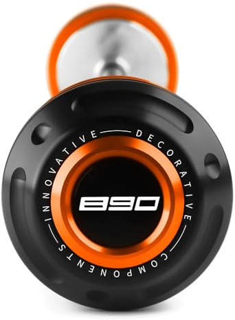 Modeer Für K.T.M 890 Adventure/R/Rally 890 SMT 890 Duke/R/GP Motorrad Vorderachse Gabel Rad Fallschutz Crash Pad 890 Zubehör (890-Orange)