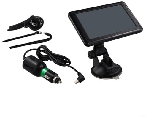 Navigator Device, 8GB and 128MB Car Truck Navigation System with Maps Touchscreen FM Transmitter for Vehicles