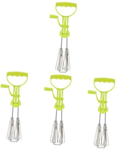 Gatuida 4piezas Batidor Manual De Inoxidable Mezclador De Cocina Multi- Herramienta Práctica Para