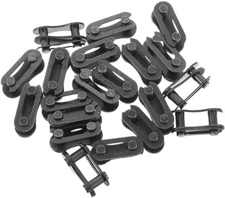 CORHAD 20pcs Cycling Chain Repair Kit Steel Bike Chain Link Easy Install Stable Connection for Road Bikes