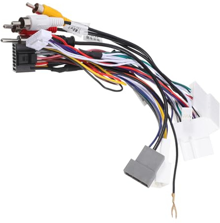 Gadpiparty Cablaggio Automobilistico Per Autoradio Adattatore Plug-and-play, Compatibile Schermi Grandi, Alimentazione Stabile Per Dispositivi Di Navigazione Auto