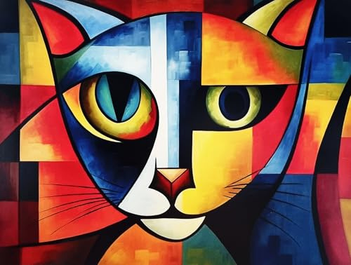 Póster decorativo de pared Serie Pintores famosos Impresión artística sobre cartón 40 x 30 cm sin marco