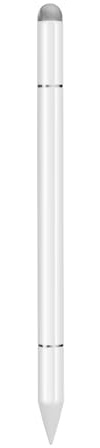 THEYETI 3-in-1 Magnetische Stylus Stifte für Touchscreen, Kompatibel mit iPhone/iPad/pro/Mini/Air/Samsung/Tablet und Anderen Touchscreens (Weiß)