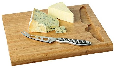 Global Knives Cheese Knife with Board Set, G-295/BD