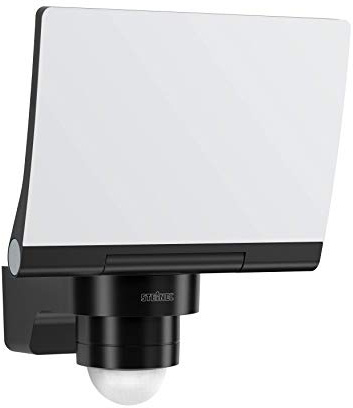 Steinel LED-strålkastare XLED PRO 240 S svart, 19,3 W strålkastare, 240° rörelsedetektor, 3000 K varm vit