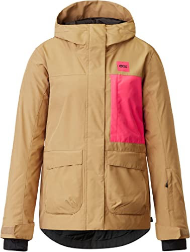 Picture W Sany Jacket Braun - Warme atmungsaktive Damen Ski Jacke, Größe M - Farbe Dark Stone