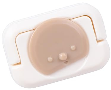 Drehbare Steckdosenabdeckung 24 Stück für Zuhause, Abs Braun | Kindersicherung mit Zuggriff, Schützt vor Stromschlägen, 12 Dreiphasig Plus 12 Zweiphasig, Babyzimmer