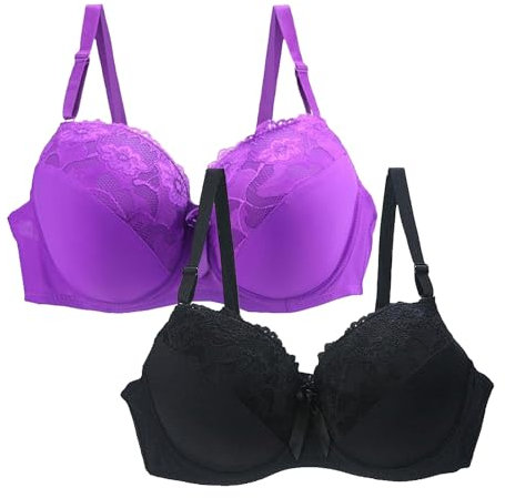 Orange Bralette Deals 2Pc Underwear Women Sexy Lace Bra For Women Cups Without Steel Ring Lingerie Bras For Women Lingerie Plus Size Running Girl One Shoulder Sports Bra Wo 38 Gg Bra Sale Clearance