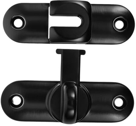 Angoily Zinc Alloy Door Lock Sliding Gate Hardware for Barn Door Latch Flip Lock Spacing Heavy Duty Gate Latch