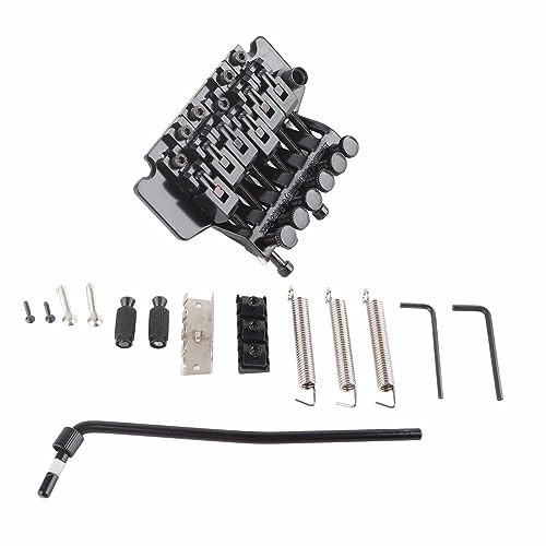E -Gitarre Tremolo Bridge System Doppelfeen Stabilisator -Gerät (Schwarz)