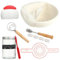 Kit de banneton pour pain, panier à germer en rattan, pot de fermentation, spatule, couteaux de boulangerie, tapis et fouet à pâte