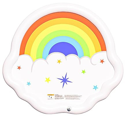 Sprinkler Pad - Sprinkler Play Mat | PVC Backyard Inflatable Sprinkler Pad | Interactive Folding Water Toy For Camping Sites Lawns Swimming Pools Yard