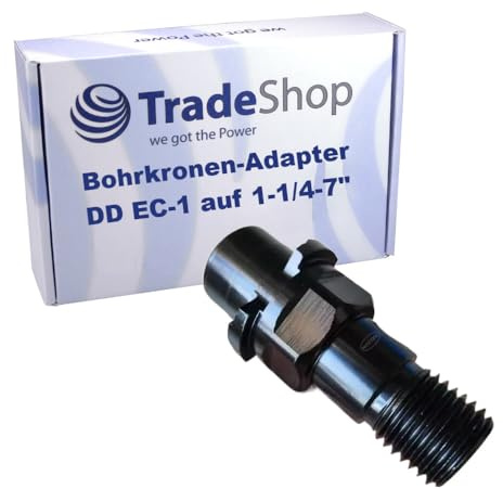 Trade-Shop DD EC-1 - Punta diamantata per trapano da 1-1/4-7, compatibile con Hilti DD-30, DD 30 W, DD30