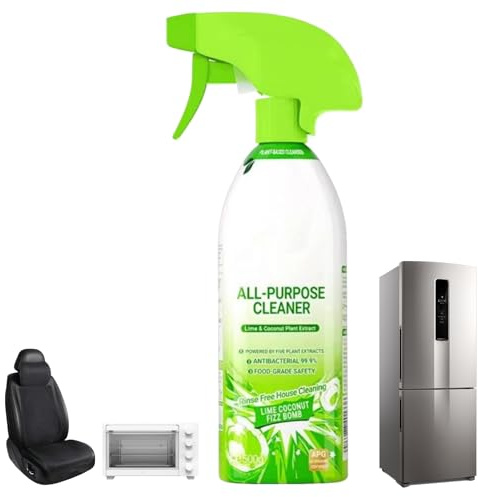 YNPQTDS Allzweckreiniger Spray,Küchenarbeitsplatte Allzweck Reinigungsspray - 500g Fettlöser Doppelte Wirkung Für Backofen Kühlschrank Mikrowelle