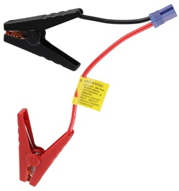 Yunseity Démarreur de Saut de Voiture 12 000 MAh, Pack de Démarrage de Batterie de Voiture 600 A Peak avec Lumière LED et Port USB, Booster de Batterie Automatique 12 V Moteurs Let