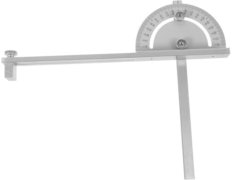 BESTonZON Precision Mini Miter Saw Fence for Table Saw Woodworking Tools Accessory Portable Compact Gauge Ruler for Accurate Wood Cutting Desktop Workbench Easy Storage and Use