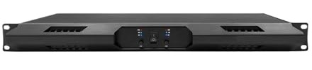 K2 2Channel Power Amplifier 2000W*2 1U Amps Max Professional Amp for Line Array/DJ Subwoofer