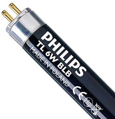 Philips – Tl 6W Blb G5 0.9 Uva [W] Nero Azzurro