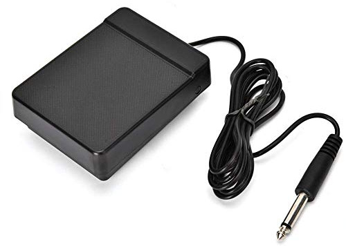 Sustain Pedal für E-Piano, Haltepedal mit stoßfestem Design für Digitalpiano, Komfortable Spielerfahrung für Zuhause und Studio