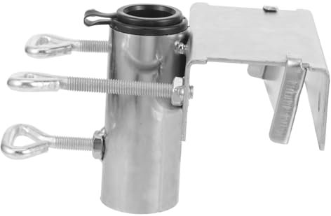 PHENOFICE Schirmhalter Für Terrasse Schirmklemme Aus Metall Schirmhalterung Für Draußen Deckklemmen Für Masten Schirmständer Für Schwere Beanspruchung
