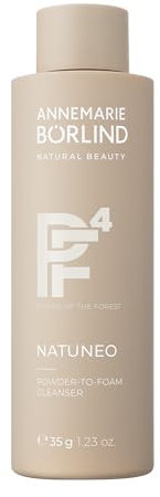 ANNEMARIE BÖRLIND NATUNEO SYSTEM HIGH PERFORMANCE POWDER-TO-FOAM CLEANSER (35g) - Sanfte Gesichtsreinigung mit Phytoplankton - Entfernt Make-up & Schmutzpartikel - Für frische & strahlende Haut, Vegan