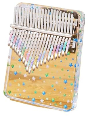 Kalimba-Daumenklavier Kalimba 17-Tasten 21-Tasten Professionelles Daumenklavier Acryl-Daumenklavier Tasteninstrument(A21)