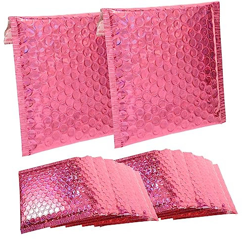 NUOBESTY Bequeme Luftpolstertaschen 15x13cm Selbstklebend Stoßdämpfend Kompakte Versandtaschen Für T-shirts Und Textilien