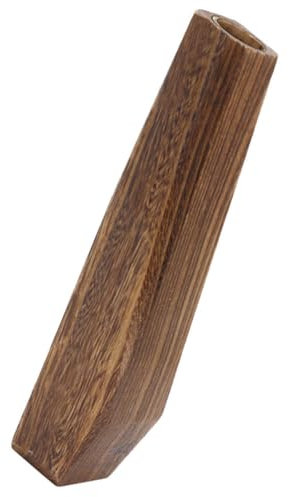 Toddmomy Jarrón Alto De Madera para Suelo Jarrones Largos De Madera Macetas Jarrones De Madera para Decoración del Hogar Y La Oficina 1 Ud.