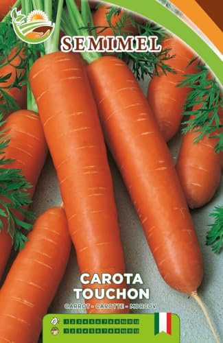 Carota Touchon- Semi di Carota Precoce e Produttiva, Radici Dolci e Succose, Perfetta per Terreni Soleggiati e Leggeri 3 confezioni