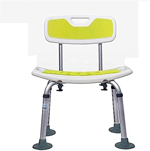 XAoSCd Sedili per Doccia, Sedili per Doccia Sgabello per Doccia, Sedie per Doccia Sicurezza per Il Bagno Antiscivolo, con Braccioli E Schienale Sedile per Vasca da Bagno P,White a
