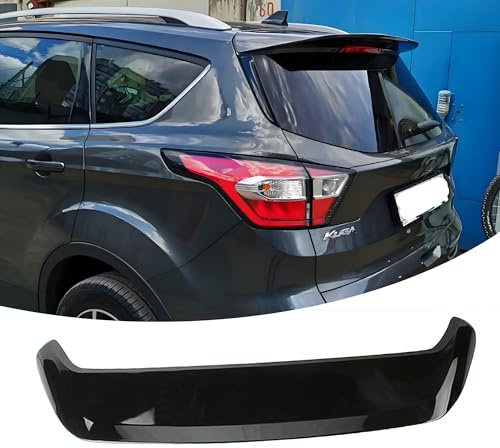 MUTUSAISI Rear Window Roof Spoiler Tailgate Boot Wing Fit For Ford Kuga II 2013-2020 EcoBlue/EcoBoost/ST-Line/T/TDCi/Titanium/Vignale/Zetec/ST Style Painted Gloss Black