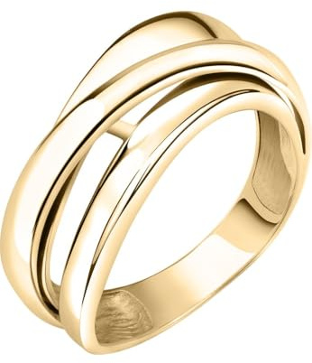 CHRIST Damen-Damenring 585er Gelbgold