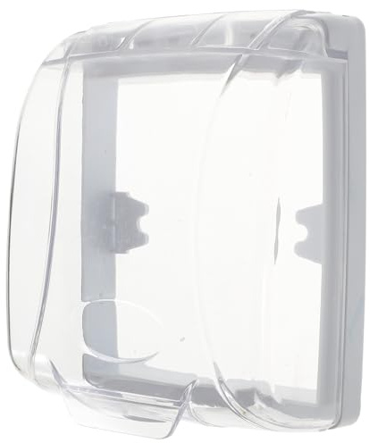 HAMPPLIES Housse Étanche pour Sonnette Extérieure Protection Transparente Auto Adhésive la Pluie Compatible Interphone et Lecteur Dempreintes Installation Facile