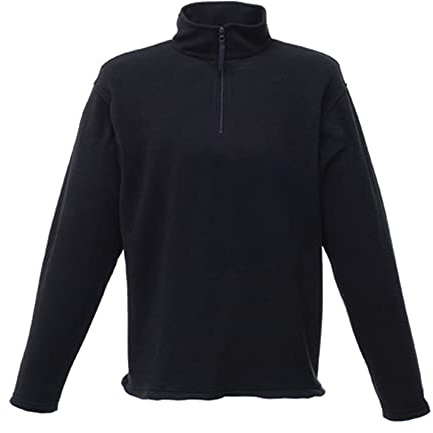 Regatta Men's Micro Zip Neck Fleece - Size 4XL - Black