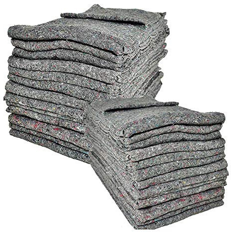 Lot de 10 couvertures de protection de meuble pour déménagement 200 x 150 cm