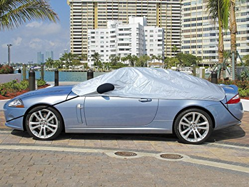 Half Size Car Cover fits Jaguar XK, XKR Coupe and Convertible 2006-2016