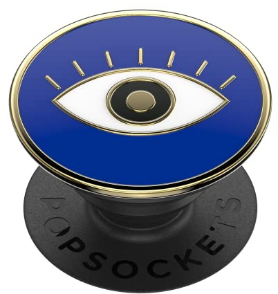 PopSockets: PopGrip - hållare och grepp för smartphones och surfplattor med utbytbar topp - Enamel Evil Eye