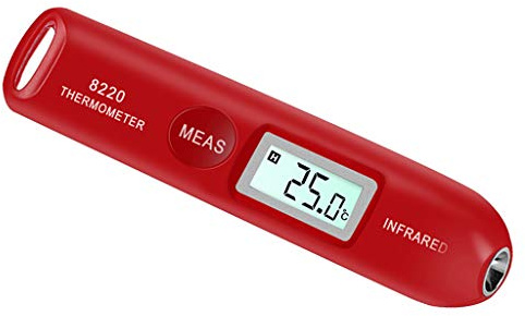 LEXIANG Thermomètre Infrarouge de Cuisson des Aliments Mini thermomètre à Stylo de température de Poche Portable numérique électronique Portable