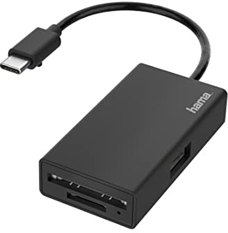 Hama 3 Port USB-C™ (USB 3.2 Gen 2) Multiport Hub Schwarz