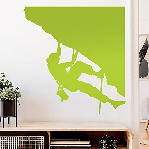 Klettern Kletterer Figur Wandtattoo Wandaufkleber Wall Sticker - Dekoration, Küche, Wohnzimmer, Schlafzimmer, Badezimmer