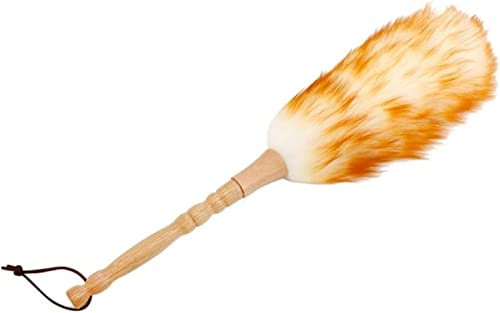 WIPPWER Ensemble plumeau plumeau Brosse à poussière Non Statique ménage Plume Laine plumeau enlèvement Balai à épousseter Manche Long Outil de Nettoyage poignée plumeaux brosses