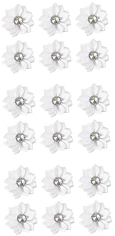 LIFKOME 3 Stück 1 20 Stück Haar zubehör Haarschmuck Ornament-Stirnband Hochzeitsblumen basteln Applikation Massenhandwerk Tuch Kopfbedeckungszubehör Kleidung Schleife Blüte